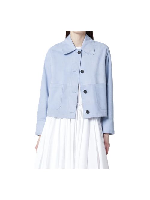 Giacca scamosciata S.W.O.R.D 6.6.44 sky blue SWORD | SE26­8200 SUEC/158 ­ SKY BLUE